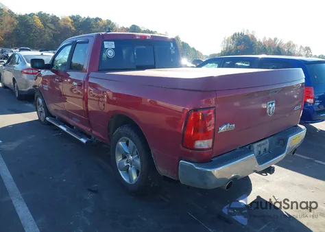 2013 Ram 1500 Big Horn z USA, uszkodzony, nr VIN 1C6RR7GTXDS543329